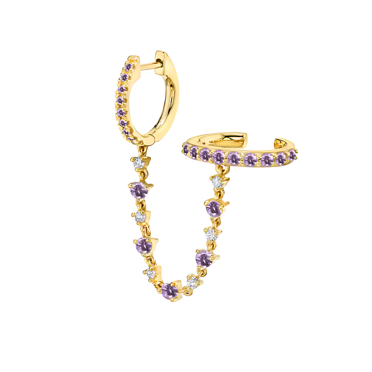 Huggie & Cuff
- Lilac