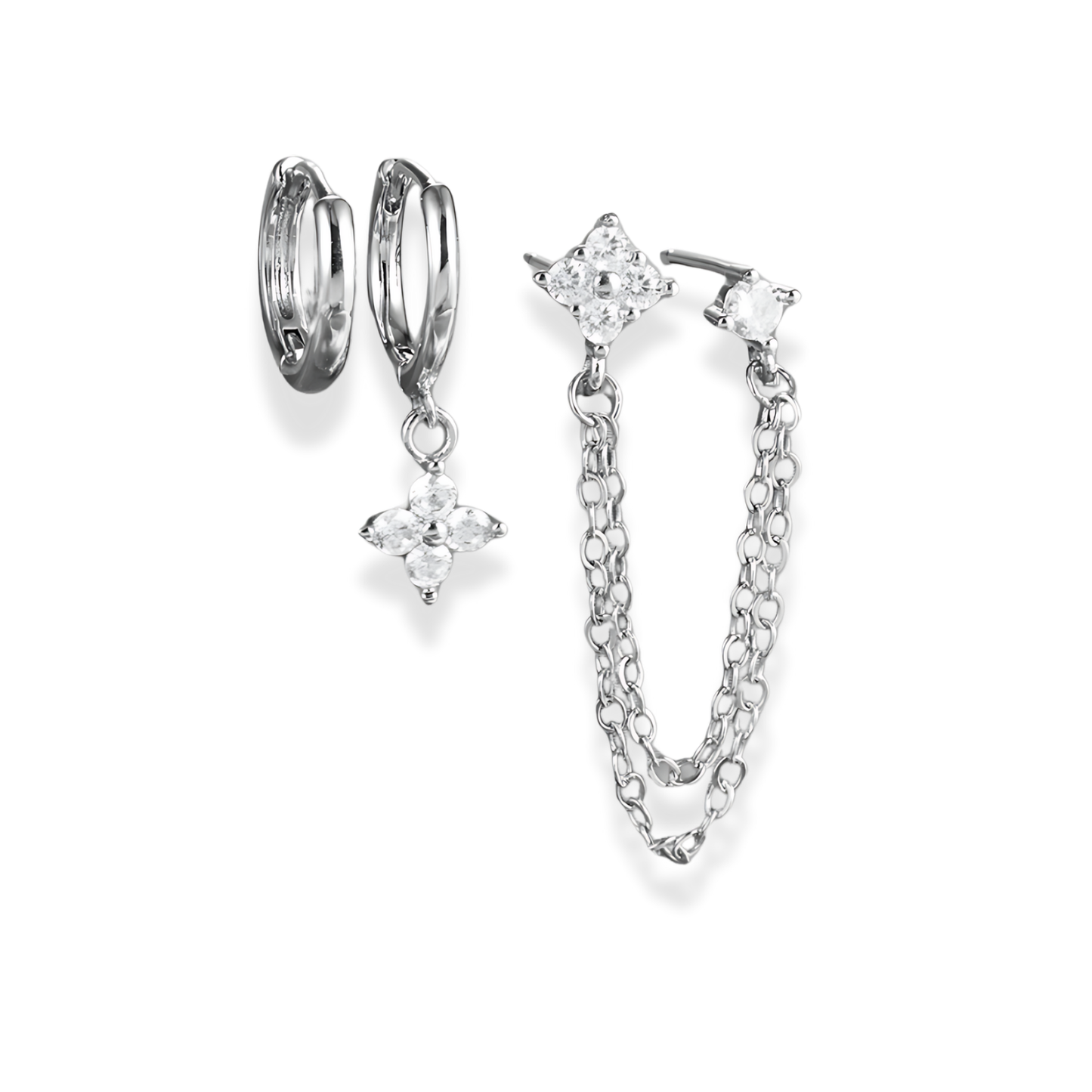 Lara Stacker Set - Silver