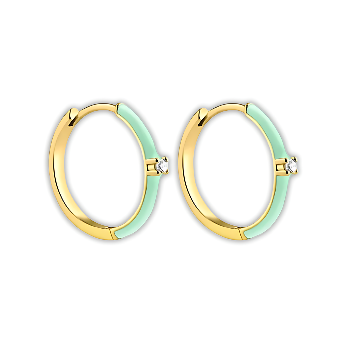 Zakira Hoops - Mint