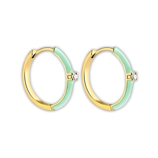 Zakira Hoops - Mint