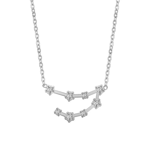 Capricorn Constellation Necklace - Silver