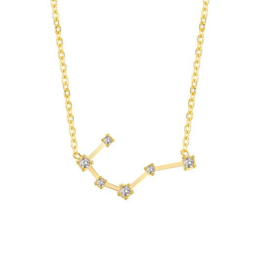 Taurus Constellation Necklace - Gold